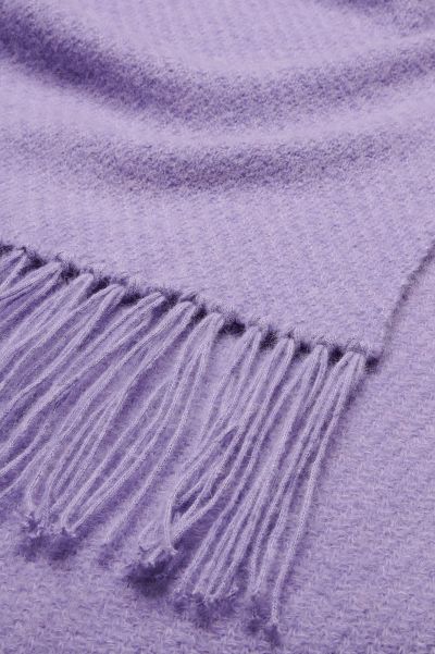 Convivio|Wool Scarf Scarves And Foulards Women Turquoise Luisa Spagnoli